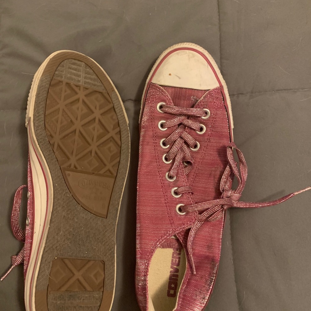 Converse Women Glitter Tennis